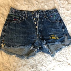 Levi’s vintage jean shorts